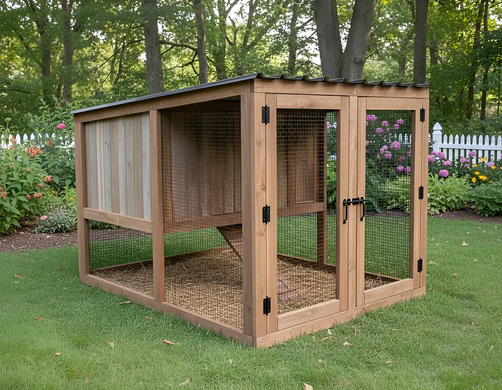 DIY Chicken Coop Build Plan: Outdoor Woodworking Plans(PDF Download)