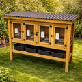 DIY Rabbit Hutch Plans: Guinea Pig/Quail Hutch PDF Download