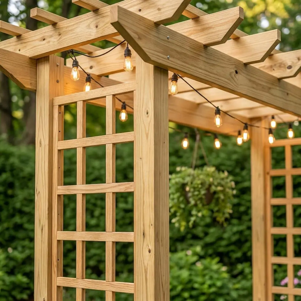 Arbor Swing Plans | Pergola Roof, A-Frame Freestanding (PDF Download)