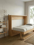 Horizontal Murphy Bed Desk Plans | Queen Size Wall Bed Blueprint (Digital Download)